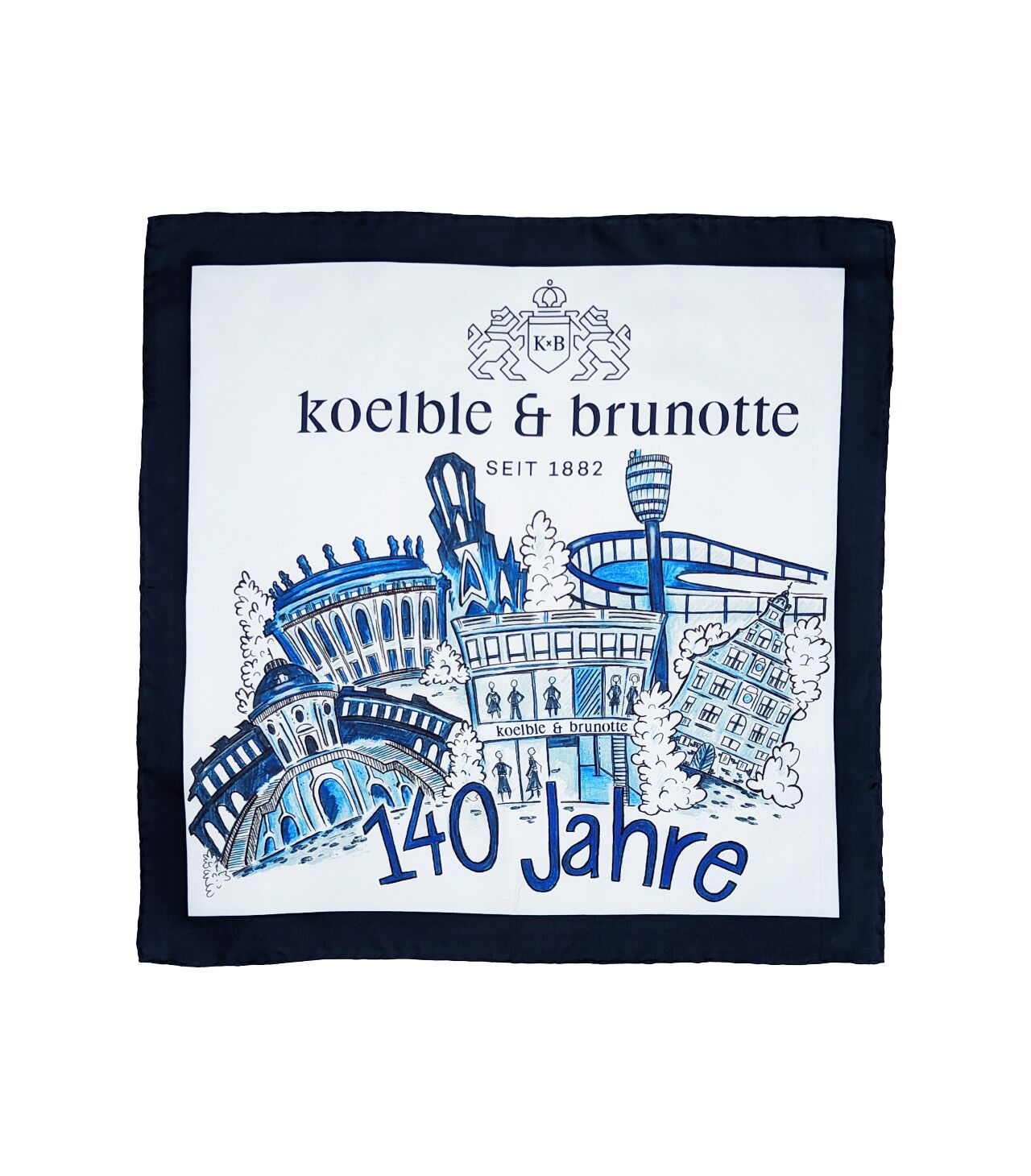 Koelble-Brunotte-Seidentuch140J