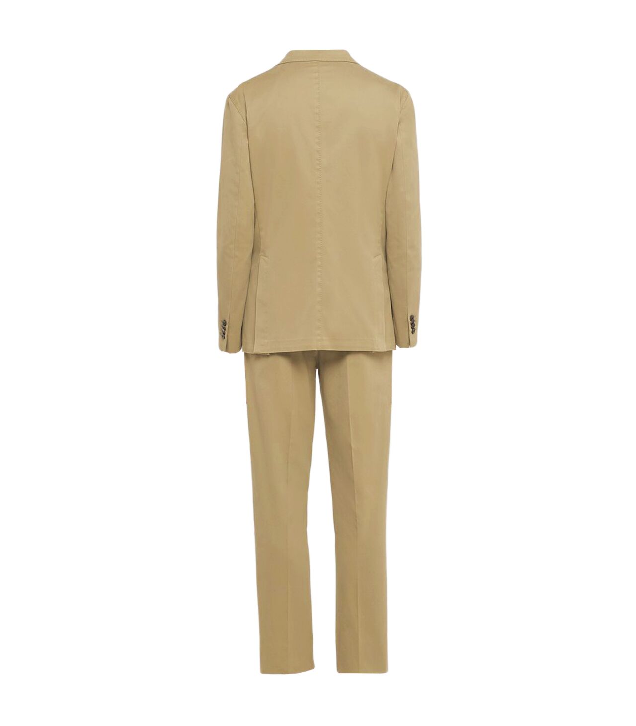 Boglioli_N29Z2E SB 3105_ beige_02 Boglioli Beigefarbener K-Jacken-Anzug aus Stretch-Baumwolle