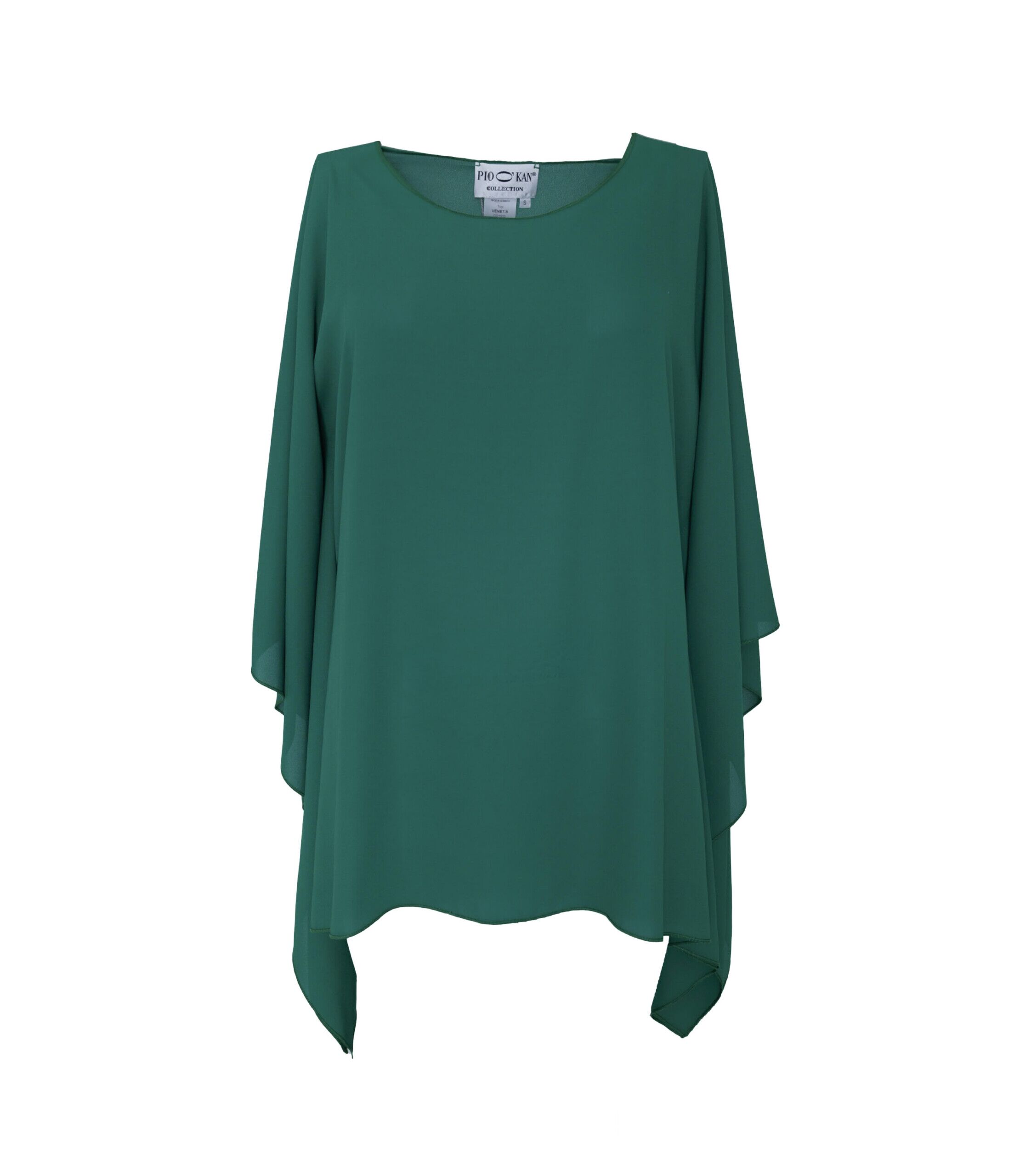 PIO OKAN CO1532 Top VENETIA 1734 Crepe gruen