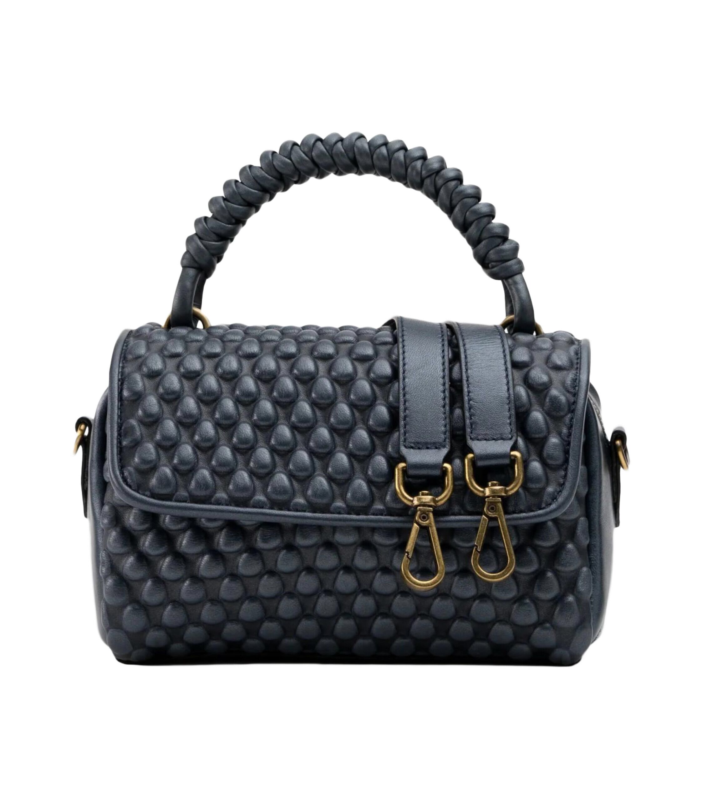 Tissa Fontaneda Marine_Blue_Metal_BABUSHKA_B163_03 Tissa Fontaneda Tasche BABUSHKA