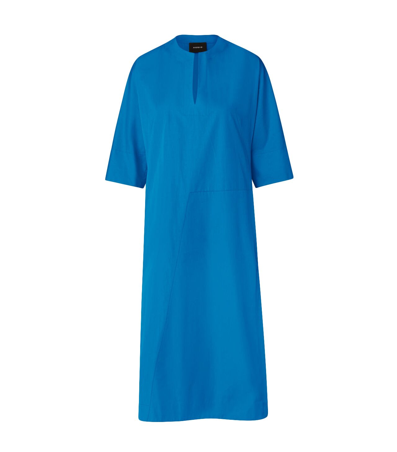 Akris Baumwoll Seiden Popeline Kleid mit Kimono Ärmeln