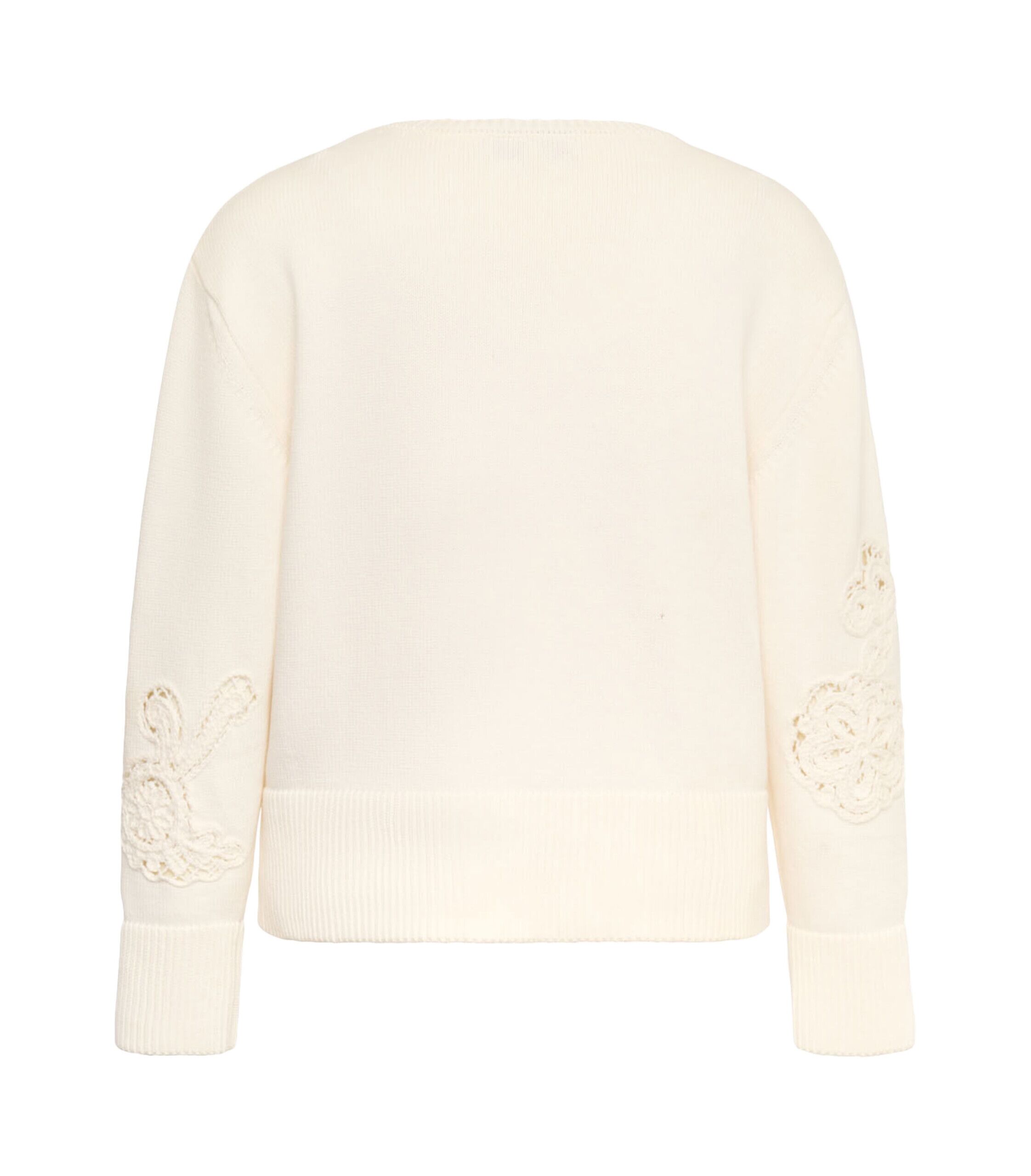Maison Common Pullover Lochstickerei 2 Maison Common Pullover Lochstickerei – Bild 2