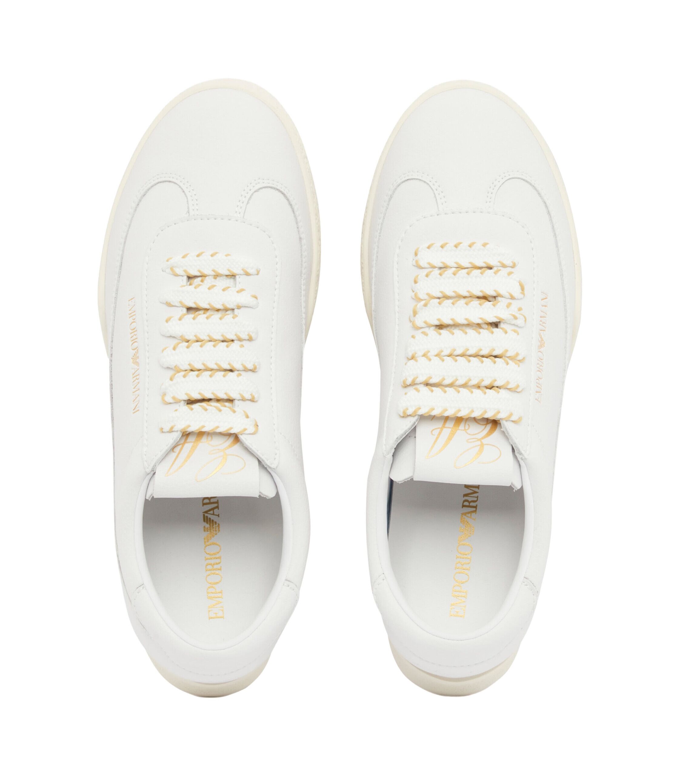 Emporio Armani Sneaker Leder 3 Emporio Armani Sneaker Leder – Bild 3