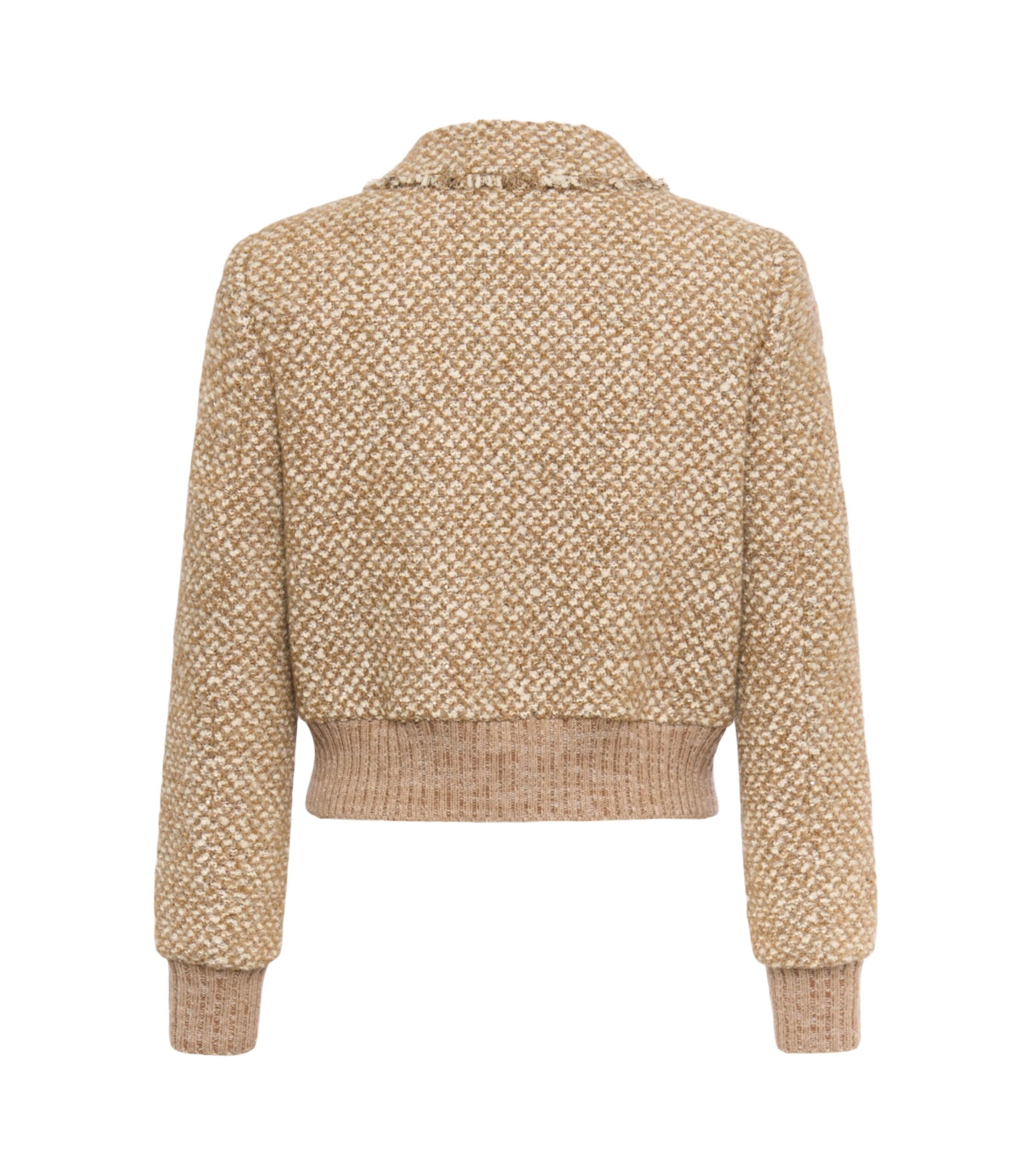 Maison Common Jacke Kaschmir-Tweed 2 Maison Common Jacke Kaschmir-Tweed – Bild 2