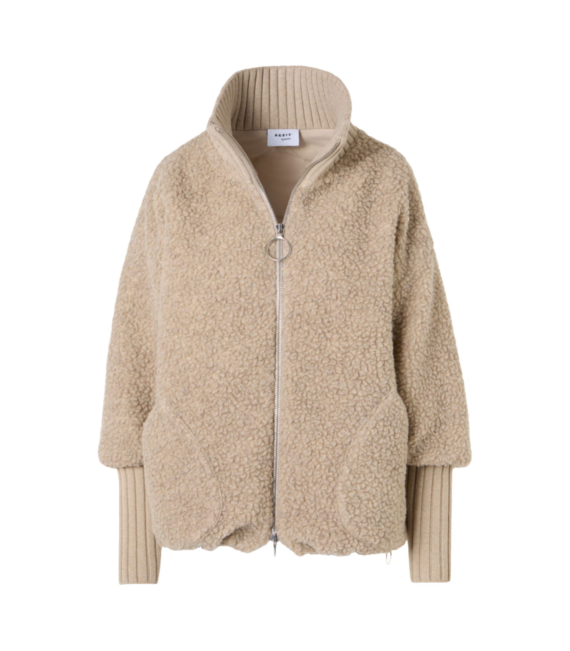 Akris Punto Gesteppte Bouclé-Jacke Oat 1 Akris punto 26757005 - Ansicht 1