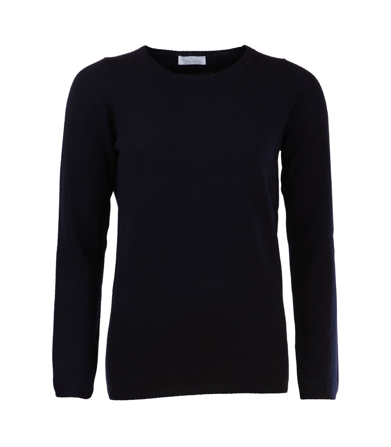 Bruno-Manetti-E2C170-W.KN.-CREW-NECK-Paricollo-marine Bruno Manetti Kaschmir Pullover