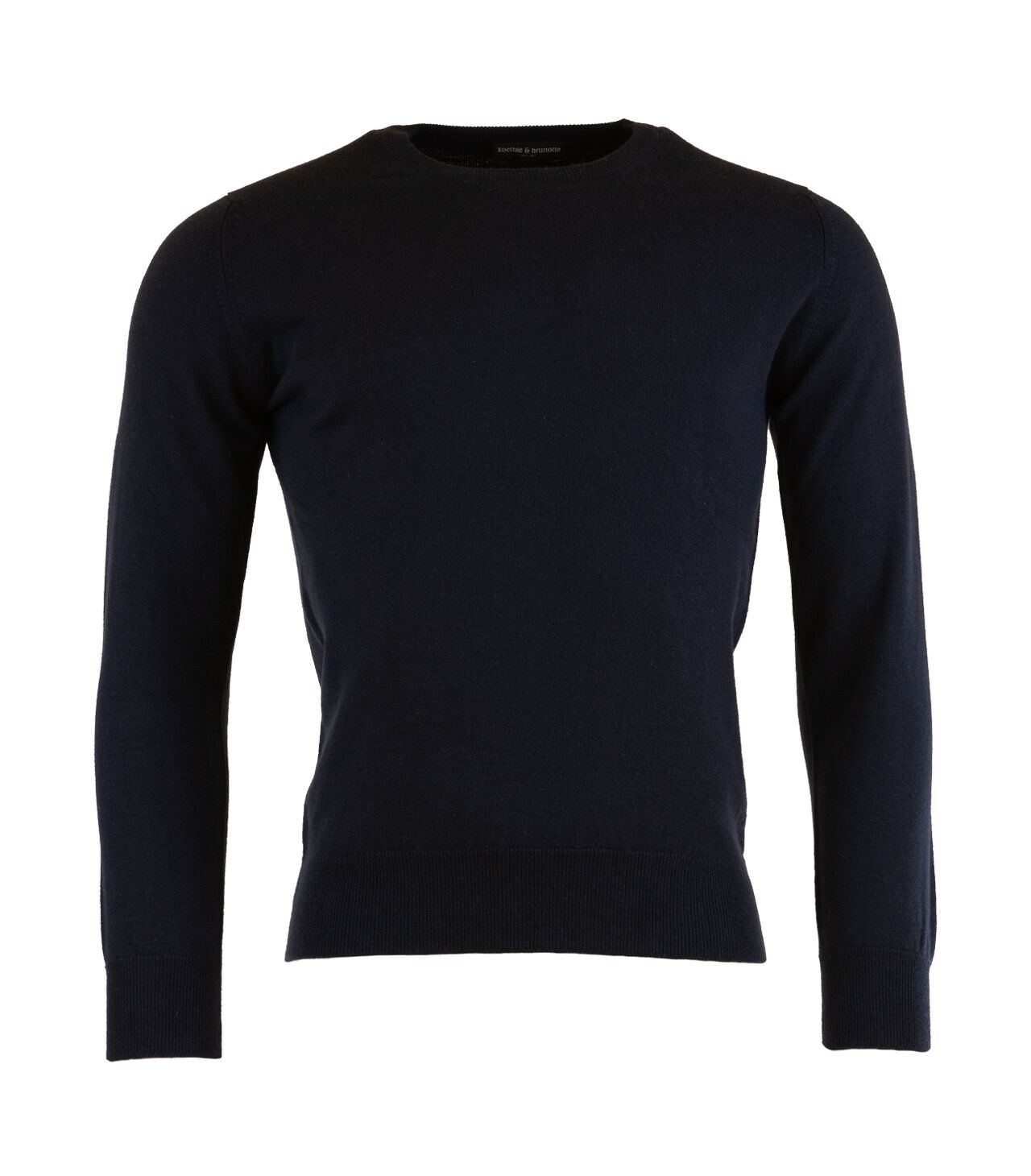 K&B-Oxton-Crew-blau Koelble & Brunotte Kaschmir Pullover "Oxton Crew"