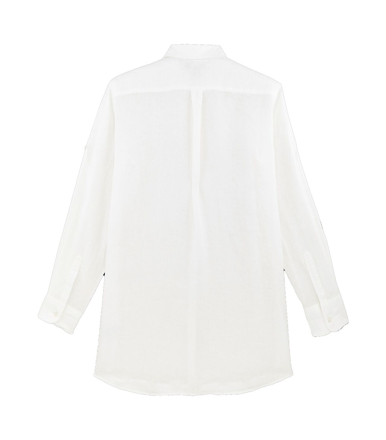 FRGH9U10-010-back-3920x3920 Vilbrequin Hemdkleid aus Leinen Weiß