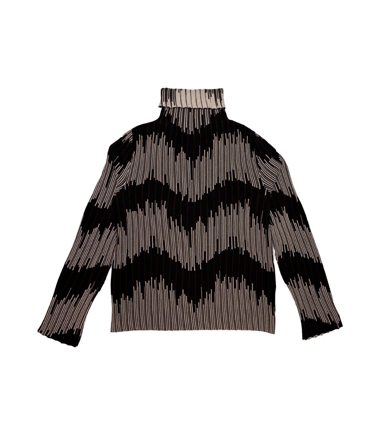 Cividini B01.209MLJ.XY044 CIVIDINI Rollkragenpullover Wellendesign