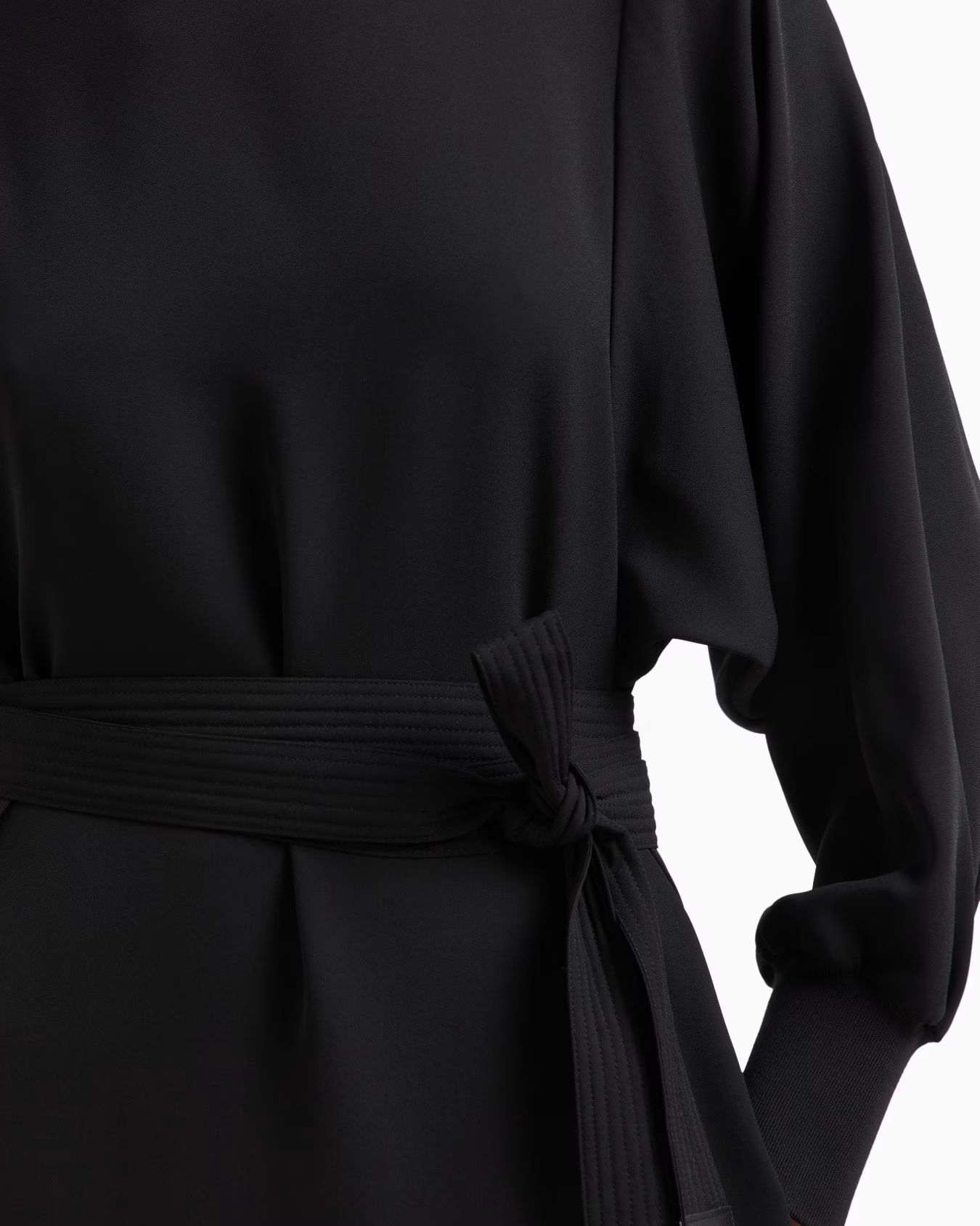 EW000723_AF12696_UC001_A_SS2025 Emporio Armani Kleid Krepp