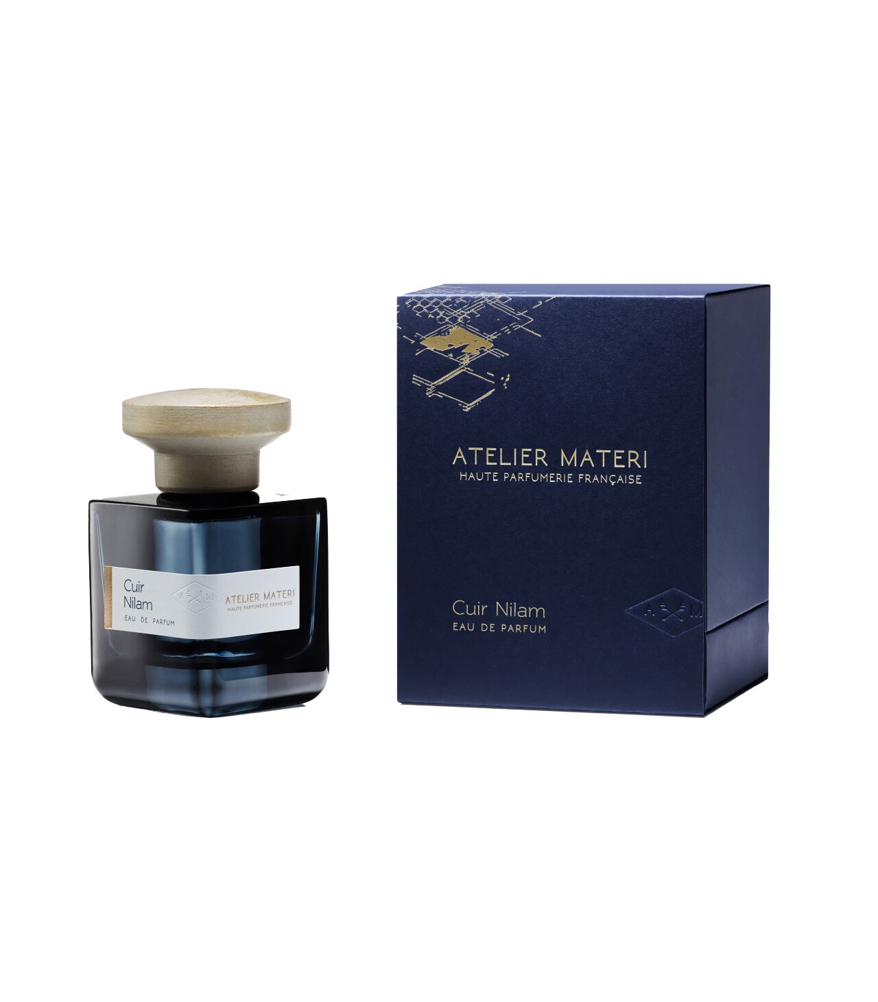AM – Cuir Nilam Packshot ATELIER MATERI Cuir Nilam Parfum, 100ml