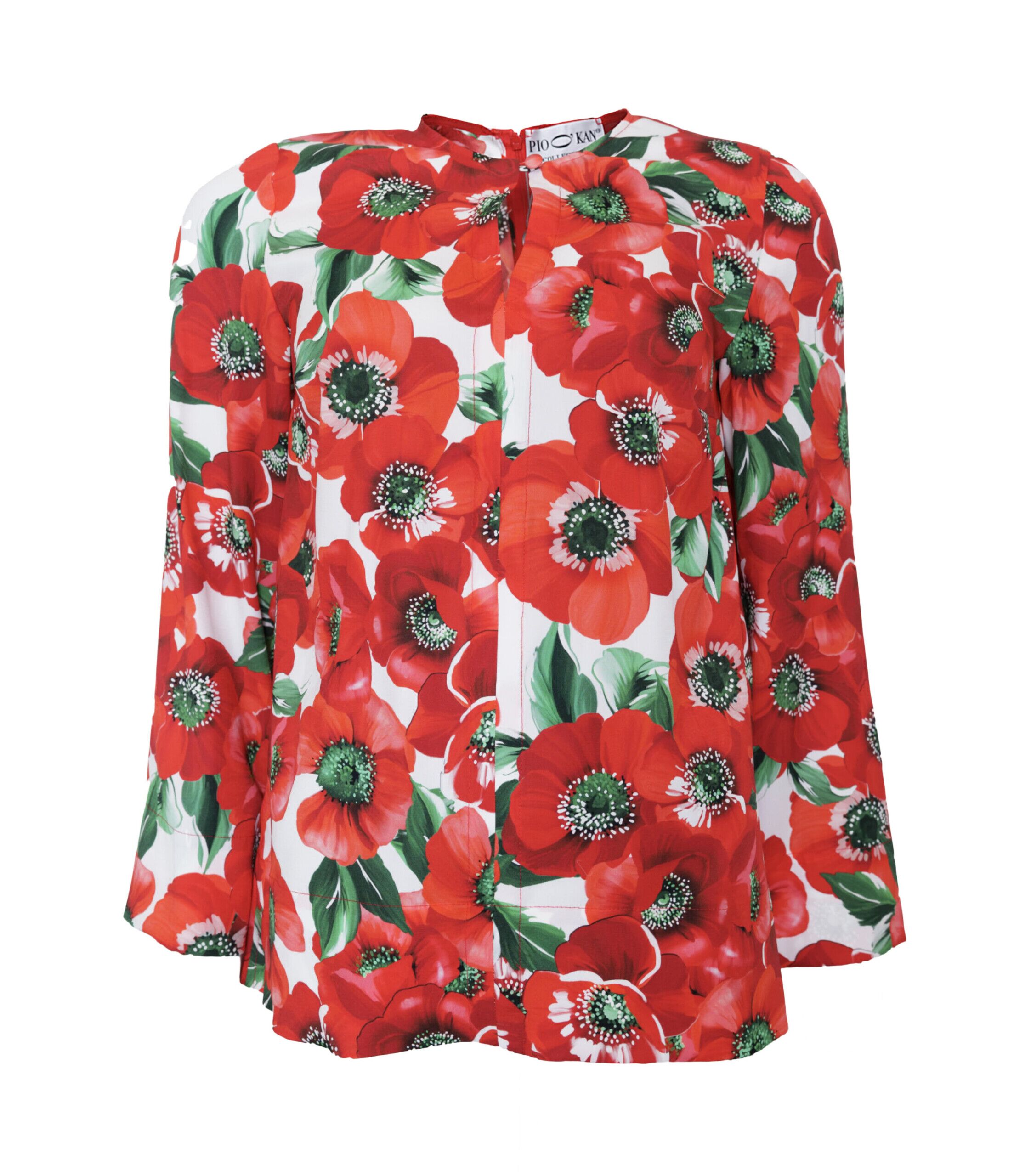 PIO OKAN CO1546 Top LUGANO-SL 2022 PIO O'KAN Bluse LUGANO